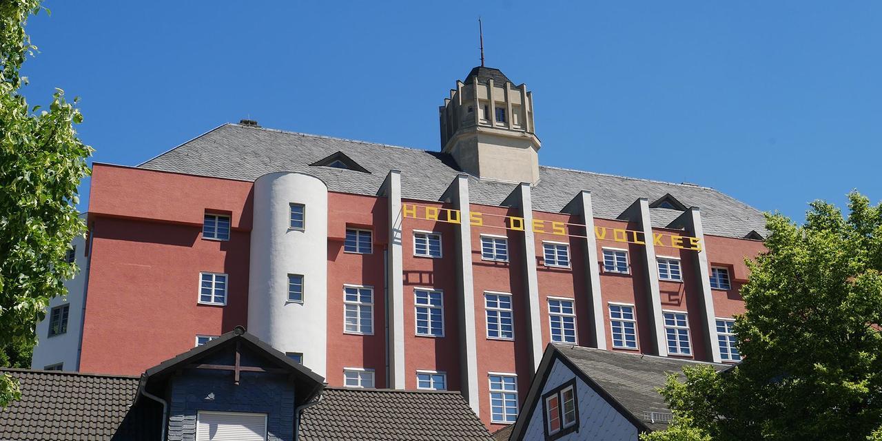 Haus Des Volkes - Das Bauhaushotel Probstzella Ngoại thất bức ảnh